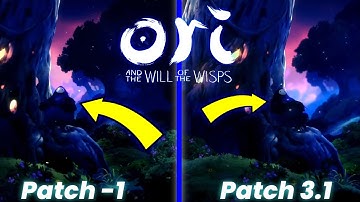 Ending Differences Comparison | Ori and the Will of the Wisps #cutcontent