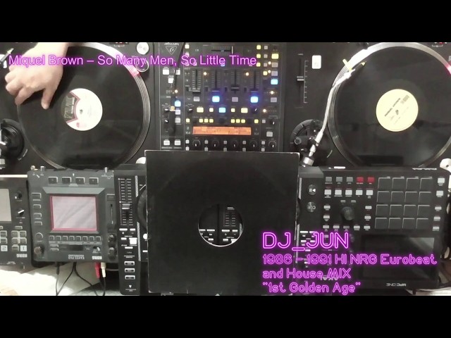 第一次黄金時代】【HI-NRGメイン】 DJ_JUN 1986–1991 HI-NRG/Italo