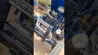 powertrac Tractor light repair #viralvideo #tractor