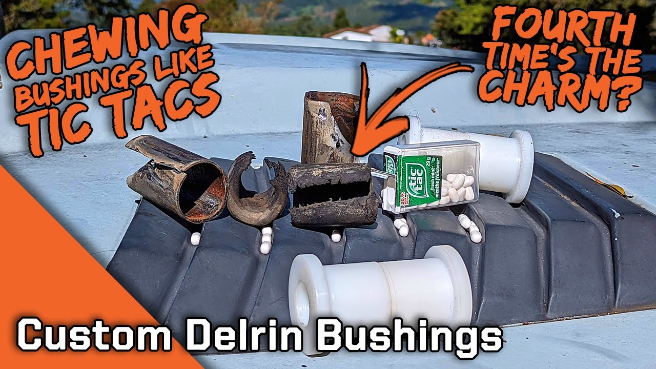 Custom Delrin/UHMU Shackle Bushing Replacement - 4th time is the charm?