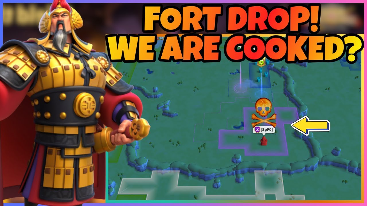 ENEMY FORT DROP | Zone 7 War Continues | Rise of Kingdoms KVK LIVE
