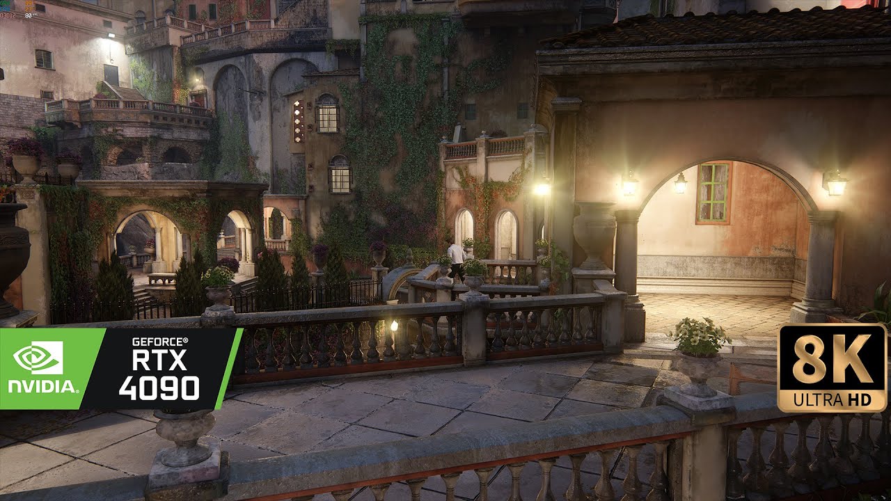 Uncharted fica incrível no PC com resolução 8K e Ray Tracing