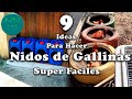 9 ideas para hacer nidos de gallinas super fáciles y sin gastar dinero