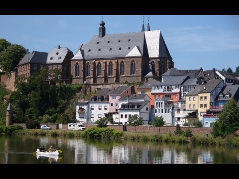 Saarburg Germany Tourism - Saarburg Tourismus Deutschland - Mosel Moselle Saar Valley Travel video