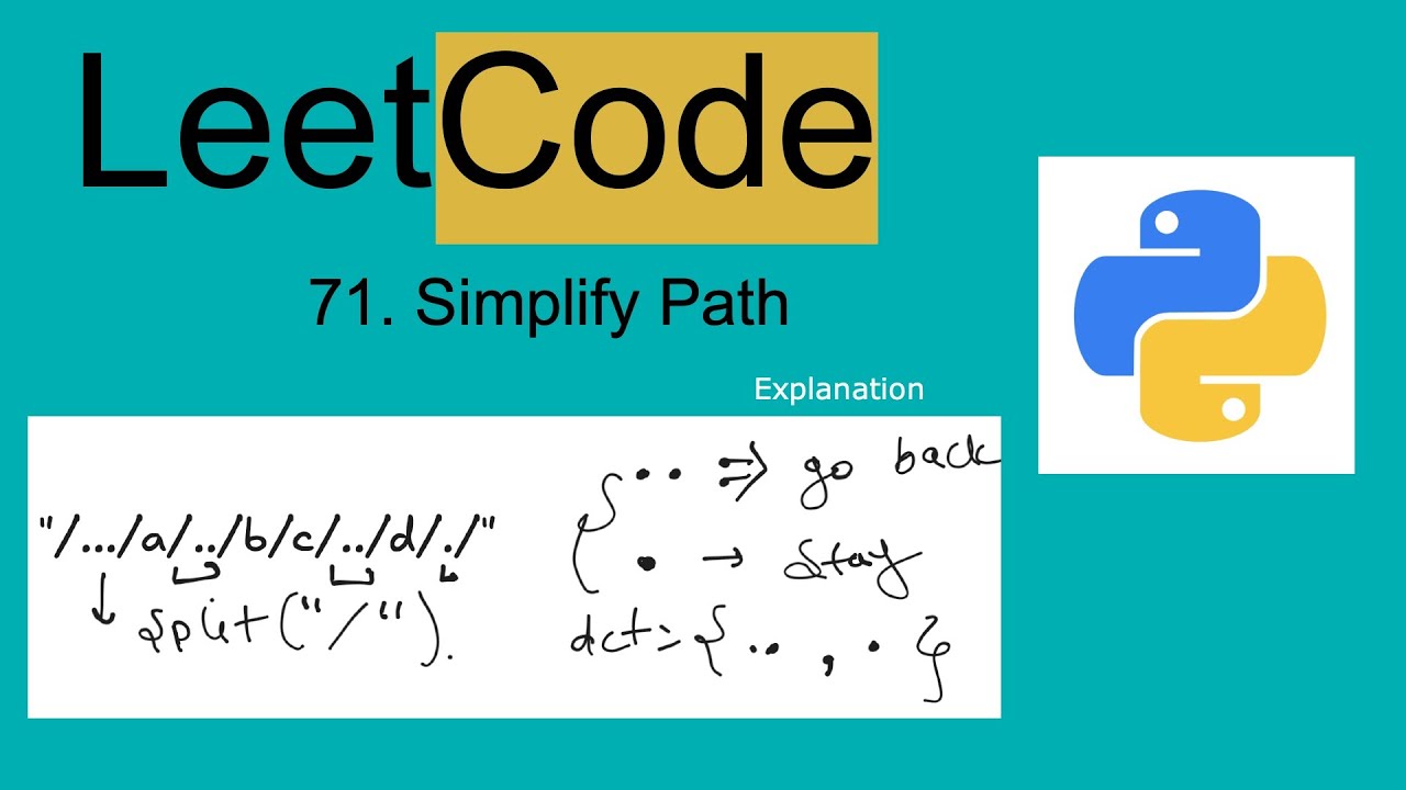 Leetcode | 71. Simplify Path | [ CoderBase ] - YouTube