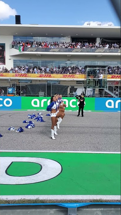Dallas Cowboys Cheerleaders at Circuit of the Americas during 2021 F1 Weekend
