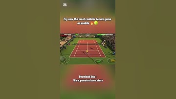 tennis game like reality, try it now  #tennis  #tennislife #tennisfans #gaming  #gamers