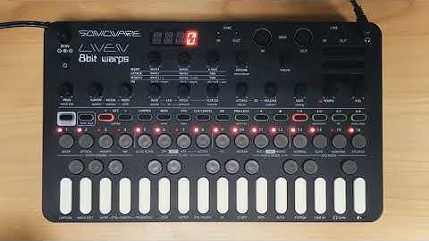 SONICWARE LIVEN 8bit warps : variety of sound&sequence