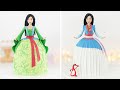 Disney princess mulan doll cake  tan dulce