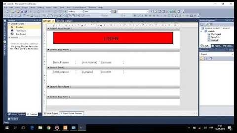 Cara Membuat Laporan dengan Menggunakan Crystal Report