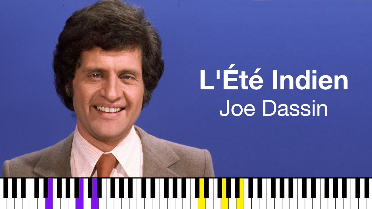 L'Été Indien — Joe Dassin | Piano Tutorial