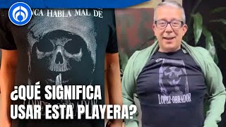 Pese a homicidios, gobierno hace apología de violencia con playeras de la Santa Muerte