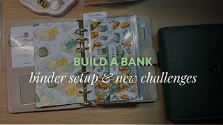 BUILD A BANK 🏦 Cycle 3 Binder SetUp *NEW Challenges*✨