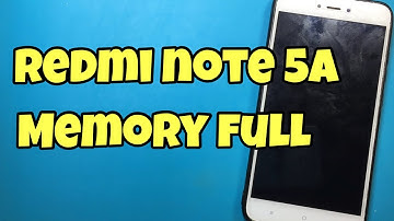 How To Fix Full Memory On Xiaomi Redmi Note 5A Device Using UFI Box