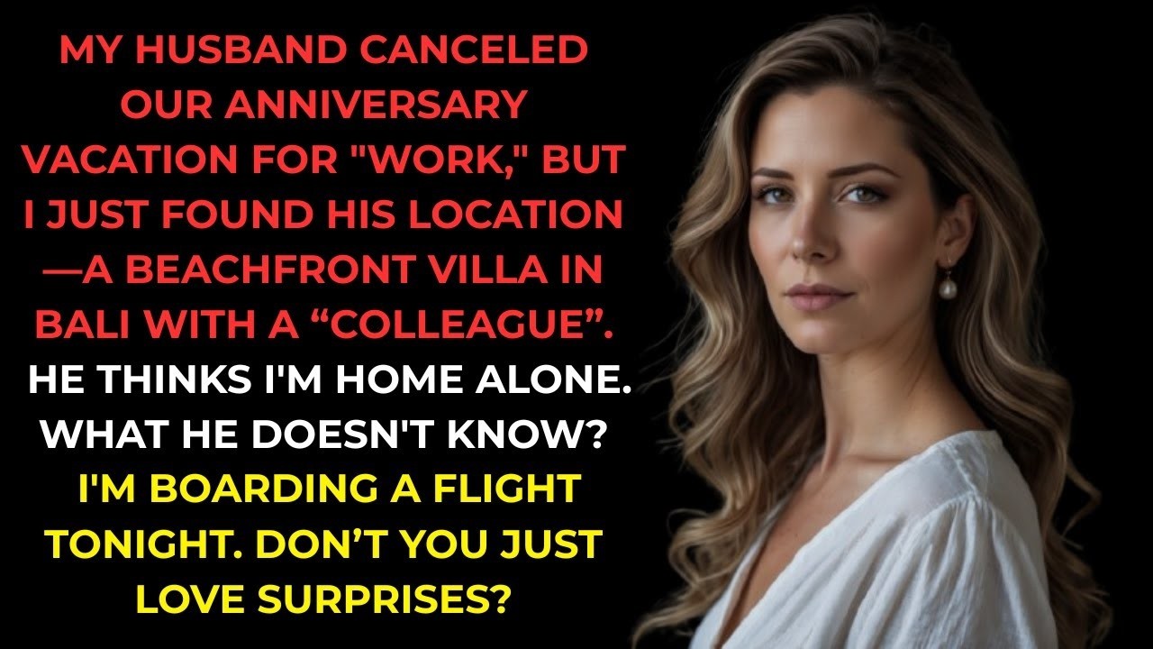 My Husband Canceled Our Vacation for 'Work'—I Found Him in Bali With His Colleague