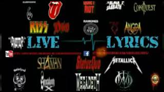 Edguy superheroes live-lyrics