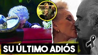 El Último Triste Beso De Doña Cuquita A Vicente Fernandez Que Todos Hablan. Así Fue Su Último Adiós.