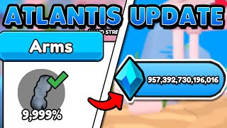 *NEW* ARM WRESTLE SIMULATOR ATLANTIS UPDATE! NEW WORLD! NEW PETS! AND MUCH MORE!