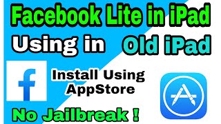 How to install facebook lite in ipad (ios) || fb lite iPad version screenshot 4