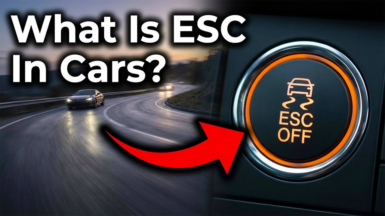 What Is ESC In Cars? - Electronic Stability Control Meaning - YouTube
