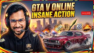 GTA 5 ONLINE LIVE | INSANE ACTION &amp; CHAOS! #gta #gta5 #gtaonline