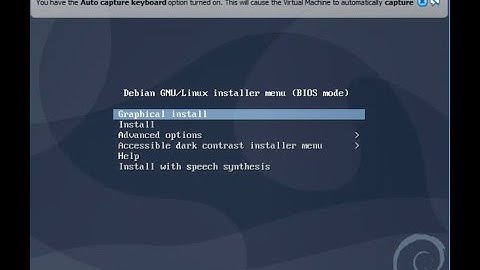 Install Debian Text (CLI) - Video 1