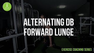 Alternating Dumbbell Forward Lunge – Perfect Form & Tips!