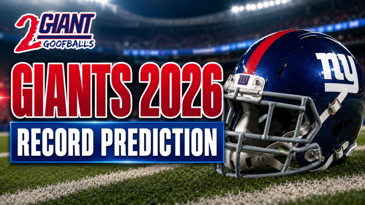 Way Too Early Giants 2026 Record Prediction