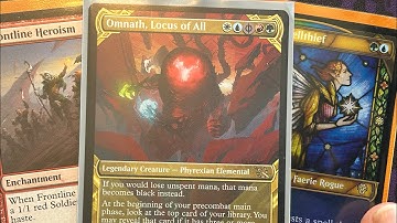 The most powerful form of Omnath yet! It would be a shame just to give it away! MTG EDH