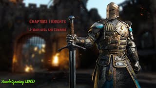For Honor | chapters 1 Knights | 1-1: Warlords and Cowards [4K 60FPS]