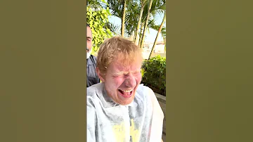 Ed Sheeran Gets Brutal Indian Head Massage 