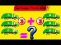 Garbage truck math for toddlerskids  animated pictures  watchreadlisten  learn