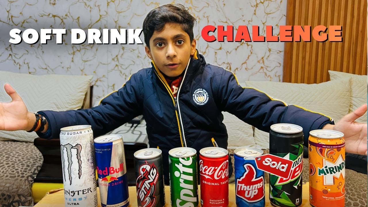 Who Knows Soft Drinks Best? Blindfold Challenge 🙈🧋