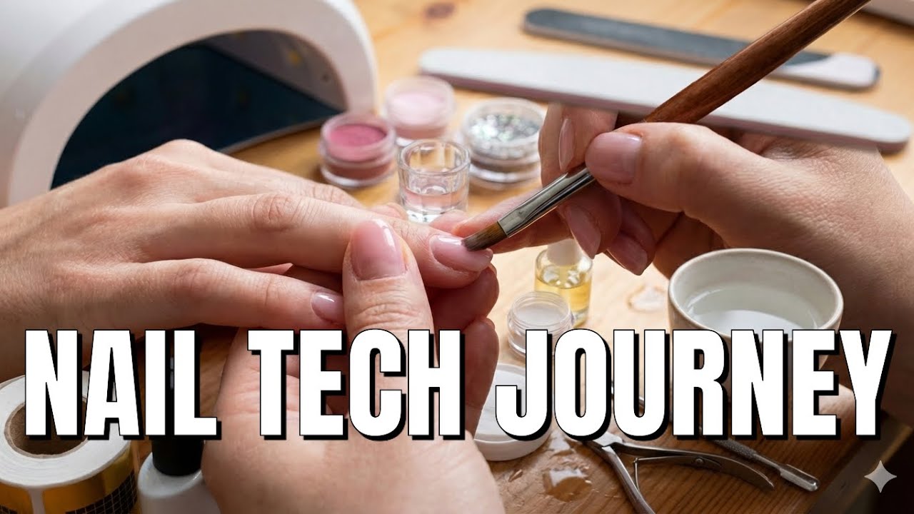 Beginner nail tech, learning process (no filters!) 💅