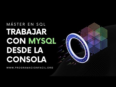 Manejar MySQL desde la CONSOLA - MÁSTER EN SQL #4