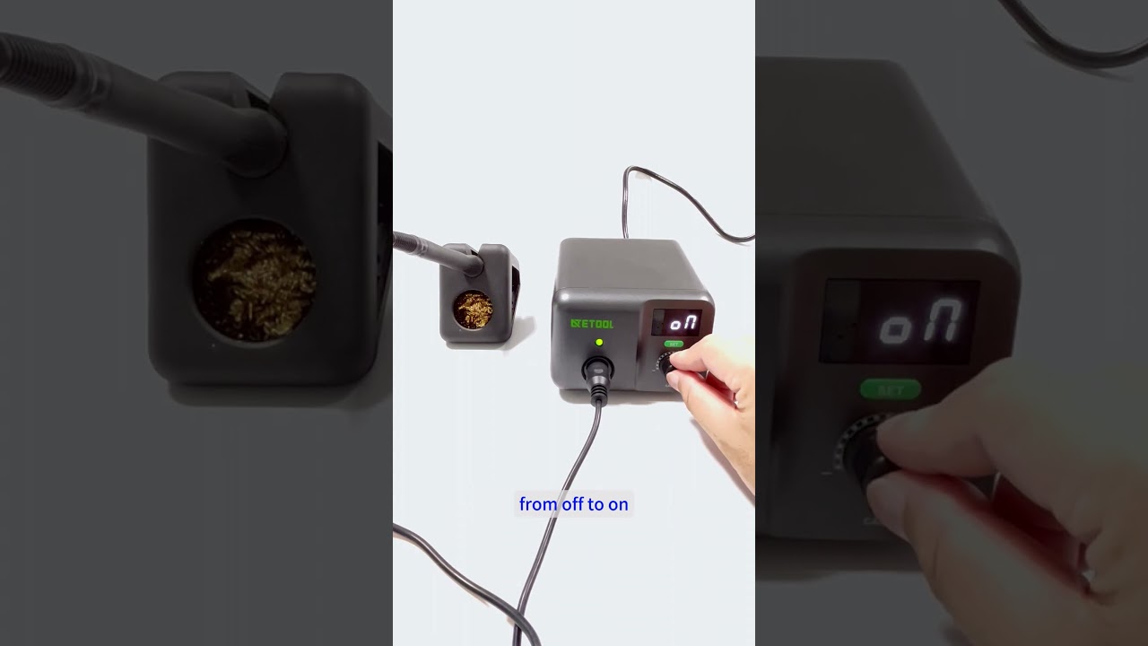 Secure Your Soldering: Lock Temperature with AE970D Station