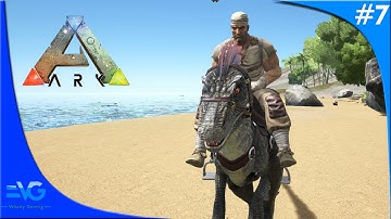 Ark: Survival Evolved - Episode 7: Taming a Raptor!