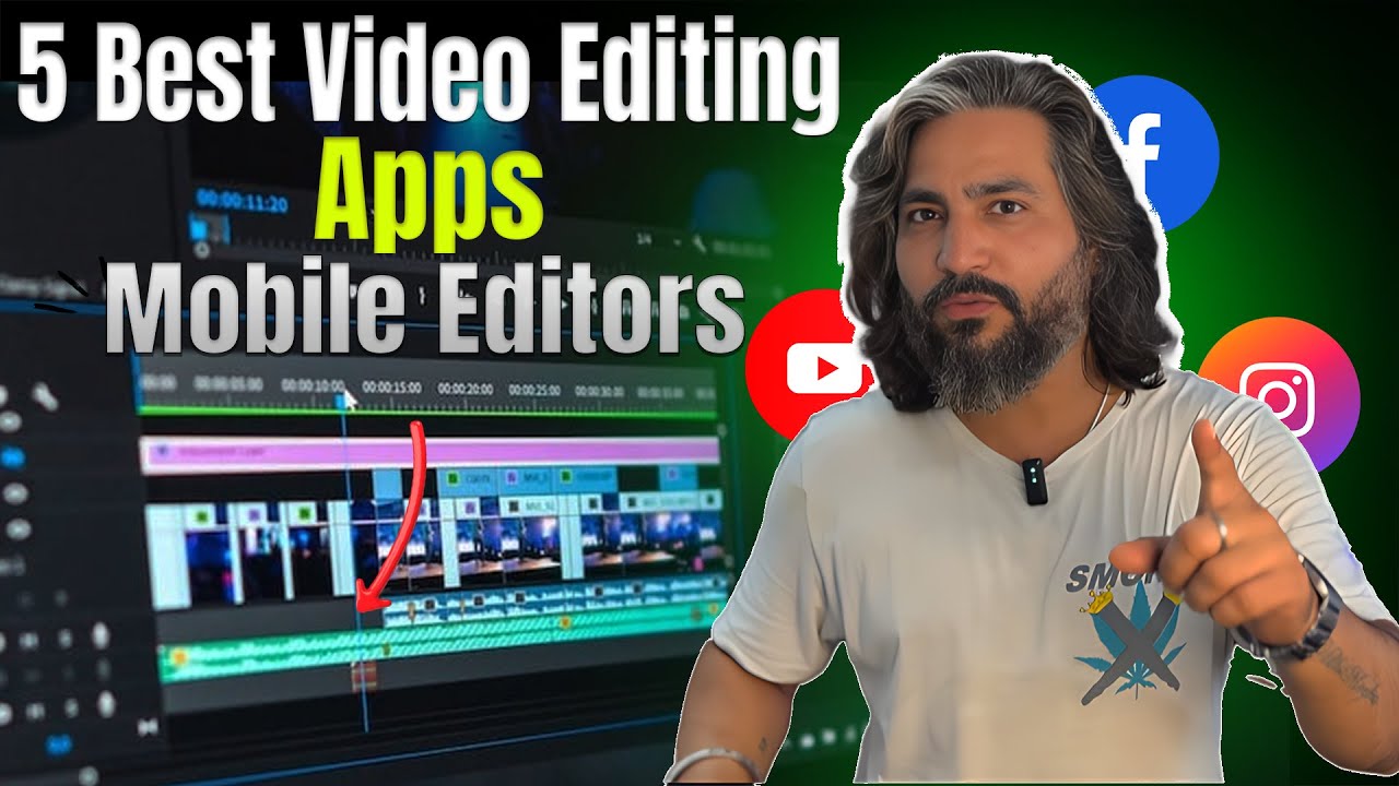 Top 5 Best Video Editing Apps For Android (2025) | Top Mobile Editing Apps For Mobile