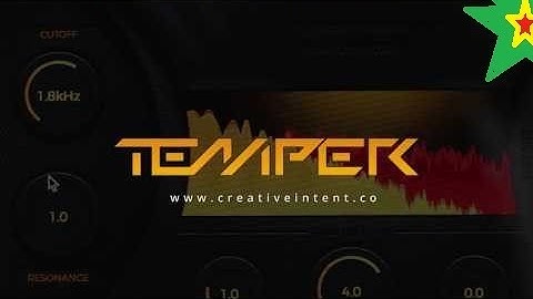 Vst FREE - Temper - Modern Digital Distortion ( plugin featuring a rich Saturation ) Grátis