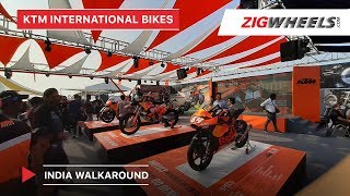 KTM International Bikes at IBW 2019 I 790 Adventure, 1290 Super Duke, 450 Rally & More | ZigWheels