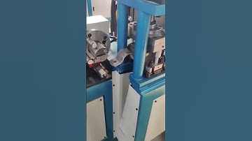 Pipe clamp making machine, pipe clamp processing machine, pipe clamp bending machine