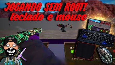 COMO JOGAR CS 1.6 ANDROID COM TECLADO E MOUSE SEM ROOT!! + DOWNLOAD DE APP PARA MOBILADOR!!