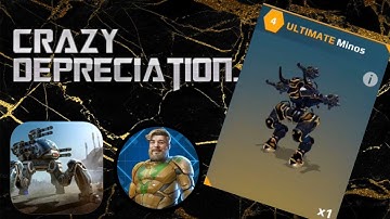 I GOT THE ULTIMATE MINOS FOR FREE! MY FIRST ULTIMATE TITAN! (War Robots)