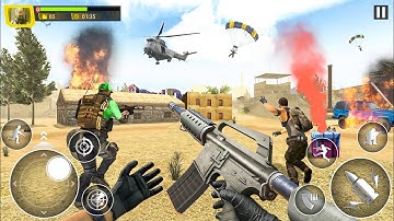 US Commando Army Mission Of Gun Shooting Game - Android Gameplay
