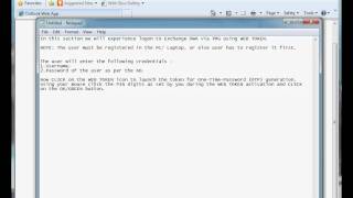 Securing Outlook Web Access (OWA) with EzIdentity™ WebToken