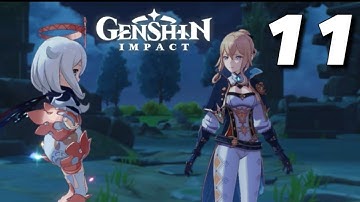 GENSHIN IMPACT Walkthrough Gameplay Part 11 - iOS | ANDROID