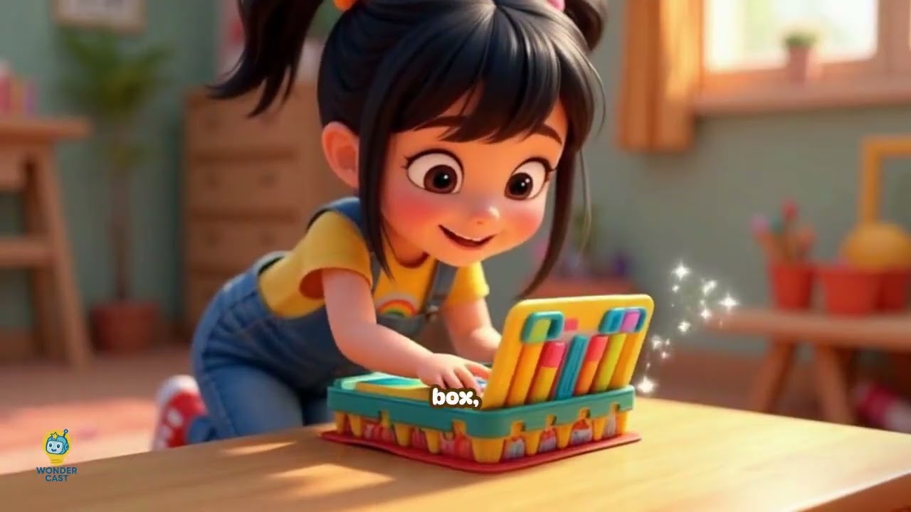 ✨ Clean Up Song for Kids | Magical Playroom Adventure 🎶 | The Wonder Cast