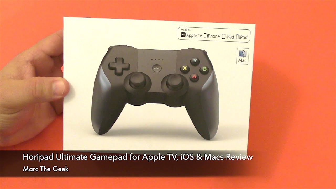 Horipad Ultimate Gamepad For Apple Tv Ios Macs Review Youtube