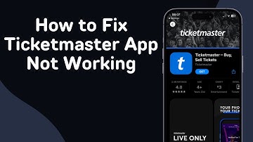 How to Fix Ticketmaster App Not Working (Full Guide)