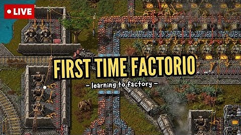 New to Factorio | Factorio + Sunday Rip | Live Gameplay - Luxthos